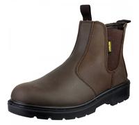 Amblers Safety FS128 Hardwearing Pull On Safety Dealer Boot Brown Size UK5 - EU38 - US6