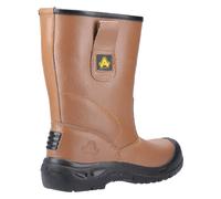 Amblers Safety FS142 Water Resistant Pull On Safety Rigger Boot 11 (46) Brown