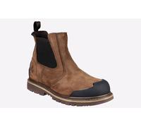 Amblers Safety Fs225 Safety Boot, Brown, Size 6