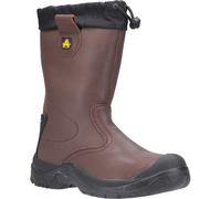 Amblers Safety Unisex FS245 Antistatic Pull On Safety Rigger Boot/Riggers Safety, Brown, Size UK 5