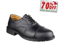 Amblers Men's 'FS43' Safety Shoes in Black | Size: 6 Amblers Black 6