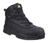 Amblers Safety Amblers Orca Mens Lace Up Composite Toe Safety Waterproof Boots - Black - UK 10 / EU 44