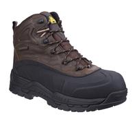 Amblers Safety FS430 Orca Hybrid Waterproof Non-Metal Safety Boot 7 (41) Brown