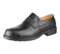 Amblers Safety FS46 Mocc Toe S1P SRC Safety Slip On Shoe Black Size: U UK13 - EU48 - US14
