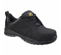 Amblers Safety FS59C Black Ladies Safety Trainers Leather S1
