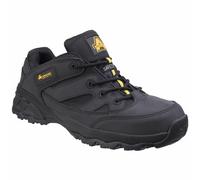 Amblers Safety FS68C Black Trainers Safety Action Nubuck & Mesh S1