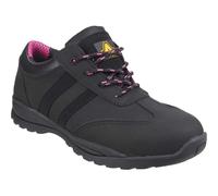 Amblers Safety Womens/Ladies FS706 Sophie Safety Leather Shoes (2 UK) (Black)