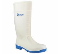 Amblers Safety FS98 White Safety Wellingtons PVC/Nitrile Rubber S4