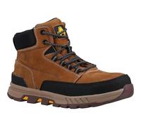 Amblers Safety 262 Boots Sundance Black Leather Foxing on Upper to Reinforce a