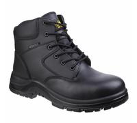 Amblers Safety Metal Free FS006C Waterproof Lace up Safety boots Black Leather