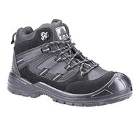 Amblers Safety Unisex 257 Safety Boot, Black, Size UK 7