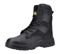 Amblers High Top Black Safety Boots, Size 8