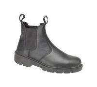 Amblers Safety Unisex FS116 Hardwearing Pull on Safety Dealer Boot, Black, Size UK 5