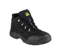 Amblers Safety Unisex FS151 Vegan Friendly Safety Boots, Black, Size UK 6