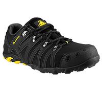 Amblers Safety Unisex FS23 Soft Shell Safety Trainer, Black, Size UK 7
