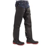 Amblers Safety Unisex Rhone Thigh Safety Wader/Waders,Black, Size UK 12