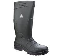 Amblers Safety Teviot Wellington Men's | Safety Footwear | Green | UK Size 8