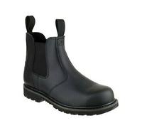 Amblers SBP black leather Goodyear welt steel toe/midsole safety dealer boot FS5