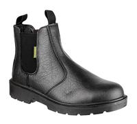 Amblers Safety FS116 Safety Dealer Boots in Black, Size 8, Lightweight, Leather | Charlies