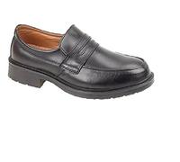 Amblers Steel FS46 Mens Slip On Safety Work Shoes Black