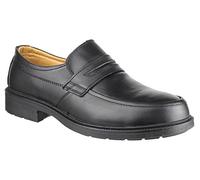 Amblers Steel FS46 Mens Slip On Safety Work Shoes Black