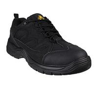 Amblers Men's 'FS214' Safety Trainers in Black | Size: 8 Amblers Black 8