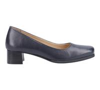 Amblers Walford Ladies Leather Court/Womens Shoes (9 UK) (Navy)