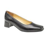 Amblers Walford Ladies Wide Fit Court Ladies Shoes Leather - Size 8
