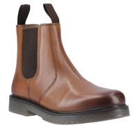 Amblers Wells Mens Pull On Leather Chelsea Dealer Ankle Boots