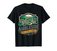 Ambleside Lake District Cumbria Fells Walking Hiking Camping T-Shirt