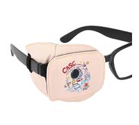 Amblyopia Eye Patch - Glass Mounted Occluder, Cotton Shade Cover | Reusable Multifunctional Aid, Children Children Boys Girls Orthoptic for L