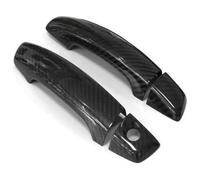 AMBMREDPEV Car Door Handle Covers 8X Door Handle Cover Frame Sticker for A3 S3 8V TT FV 8S A4 B8 8K A5 8T 8F Q3 8U Q5 8R A1(2 Without Sensor)