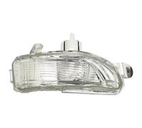 AMBMREDPEV Car Dynamic Turn Signals For Skoda For Fabia 2015-2017 For Rapid 2018-2020 No Bulb 6V0949101 6V0949102 Left Right Auto Side Mirror Turn Signal LENS Cover(Right)