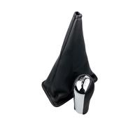 AMBMREDPEV Manual Shifts Head Car Gear Shift Knob PU Leather Lever Stick Gaiter Boot Cover for Toyota for Corolla for AYGO for Verso for RAV4(5 Speed Combo)