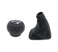 AMBMREDPEV Manual Shifts Head for Opel for Corsa C 2001-2006 for TIGRA B 2004-2012 for Combo C 2001-2011 Car Gear Shift Knob Lever Gaiter Boot(2pcs Gear Knob Cover)