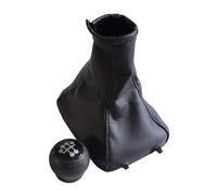AMBMREDPEV Manual Shifts Head for Vauxhall for Opel for Astra II G for Zafira A 1998-2010 5 Speed Gear Stick Shift Lever HeadBall Gaiter Boot Case ABS Interior Car Accessory(White)