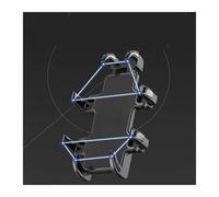 AMBMREDPEV Navigation Bracket For A&prilia For Tuareg 660 For Tuareg660 Motorcycle Accessories Mobile Phone Stand Holder Support GPS Navigation Plate Bracket(D)