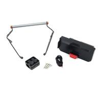 AMBMREDPEV Navigation Bracket For B&enelli For TRK702 2022 Motorcycle GPS Phone Holder USB Wireless Charger Navigation Bracket Mount Stand Handlebar(12mm Bracket-Charger)