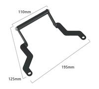 AMBMREDPEV Navigation Bracket For B&MW For C400X 2018 2019 2020 2021 For C400 For C400X Motorcycle Mounting Mobile Phone Bracket Adapter Kit Support GPS Smart Navigation (Bracket-22MM)