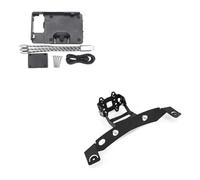 AMBMREDPEV Navigation Bracket For B&MW For K1200GT 2006 Motorcycle USB Charging Phone Holder CNC Aluminium Navigation Bracket GPS Stand Accessories Mount(BC)