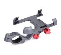 AMBMREDPEV Navigation Bracket GPS Navigation Bracket Bike Cycling Phone Holder Motorcycle Adjustable Universal Bicycle Mobile Handlebar Mount Stand(Style A Titanium)