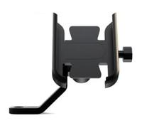 AMBMREDPEV Navigation Bracket GPS Navigation Bracket Motorcycle Bicycle Holder Cellphone Stand Rearview Mirror Handlebar Compatible Accessories(Black mirror mount)