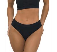 Ambra Hi Cut Bare Essentials Brief - 12/14, BLACK