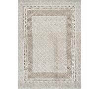 AMBRE Scandi Modern High Pile Area Rug Livabliss Brown 200cm x 275cm