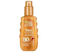 Ambre Solaire Ideal Bronze Spray 150ml - Spf50 - Protect Your Skin This Summer - Water Resistant, Enchanced Tan, Non Sticky