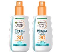 Ambre Solaire Invisible Protect Refresh Spray SPF30 200ml - Pack of 2