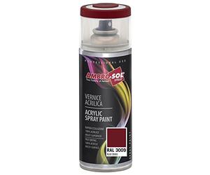 Ambro-Sol V4003009 Multipurpose Acrylic Enamel Spray Paint, Oxide Red, 400 ml