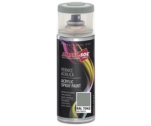 Ambro-Sol V4007042 Multipurpose Acrylic Enamel Spray Paint, Traffic Grey, 400 ml