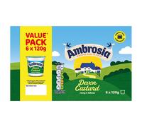 Ambrosia Devon Custard 6x120g