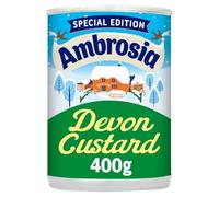 Ambrosia Devon Custard Cans, Creamy Traditional Ready-to-Eat Dessert, 400 g (Pack of 12)